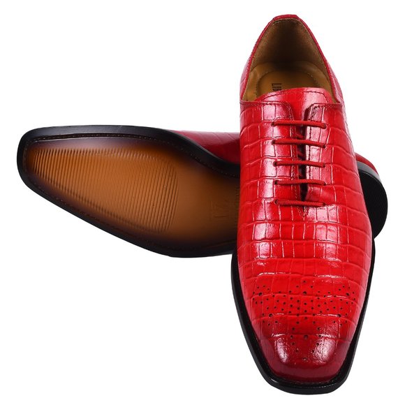 Leather Oxford Style Dress Shoes